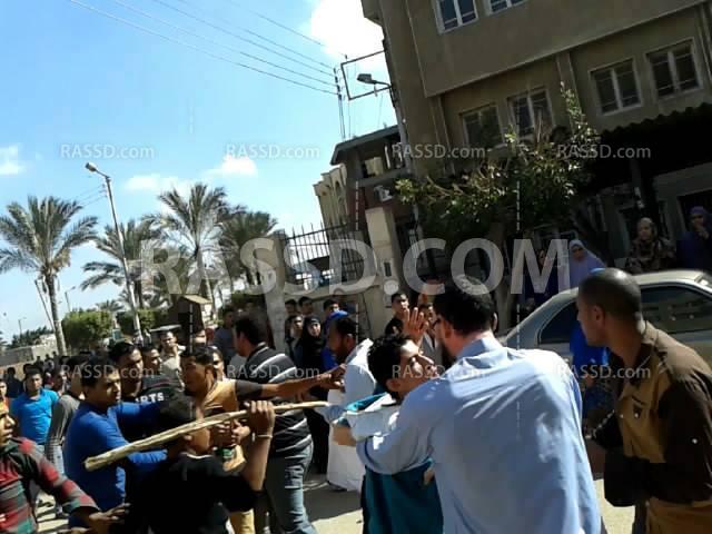 بلطجية يعتدون علي مصوري فاعلية للأزهر بتفهنا الأشراف