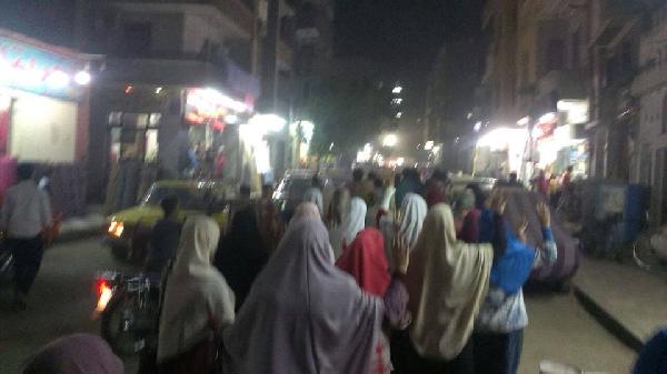 تظاهرات مسائية في أسيوط للتنديد بغلاء الأسعار