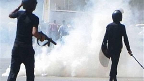 الاعتداء على مسيرة مناهضة للانقلاب في أوسيم بالغاز والخرطوش