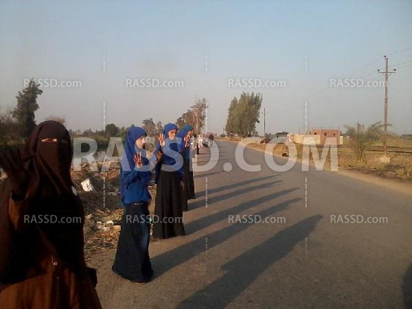 اعتداءات بـ”حركات مسيئة” على سلسلة بشرية بالشرقية