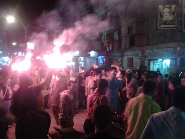 وقفة ليلية حاشدة لـ”شباب ضد الانقلاب” بالدقهلية