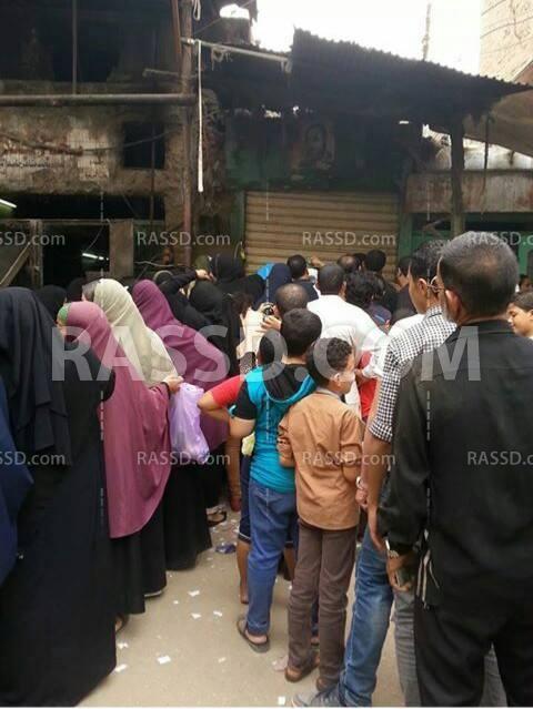 لليوم الرابع..زحام ومشاجرات أمام مخابز الدقهلية