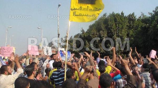 ‫المنوفية تتظاهر في جمعة صمود السويس طريقنا إلى القدس