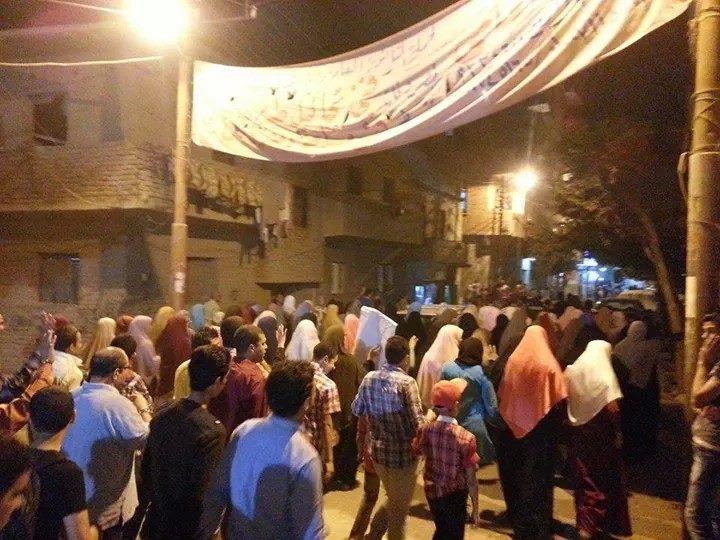 تظاهرة ليلية في بني سويف للتنديد بغلاء الأسعار