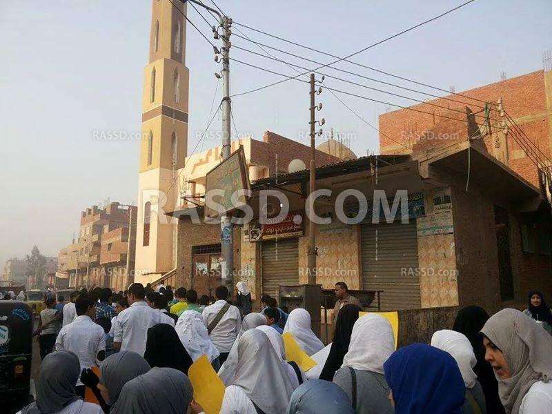 مسيرة لـ “طلاب ضد الانقلاب” في القليوبية رفضًا لحكم العسكر