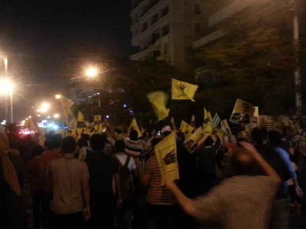 صور| مسيرة بمدينة نصر ومصر الجديدة تنديدًا بحكم العسكر