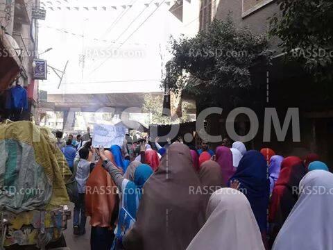 طلاب بركة السبع في المنوفية يطالبون بالإفراج عن المعتقلين