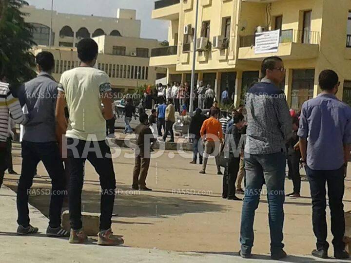 أمن “مجمع الكليات” بطنطا يعتدي على مسيرة