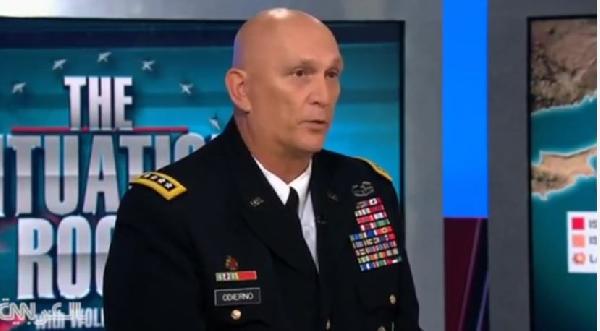 فيديو..جنرال أمريكي: قواتنا  لحمايتنا لا لحماية العرب من داعش