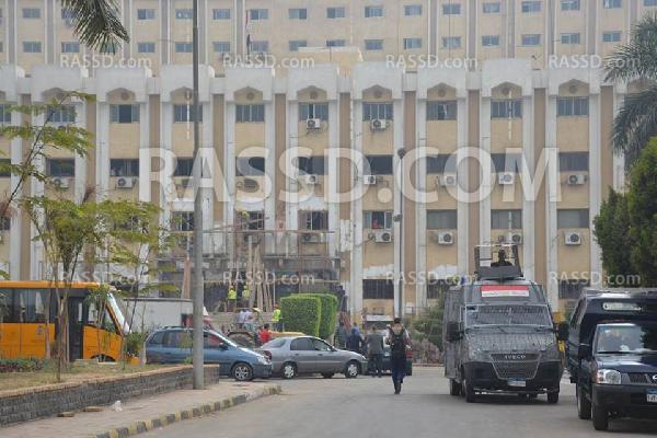 حرم جامعة الأزهر يتحول إلى ثكنة عسكرية