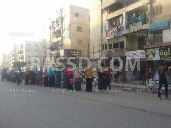 “شباب ضد الانقلاب” بدمياط تتظاهر تنديدًا بممارسات الانقلاب