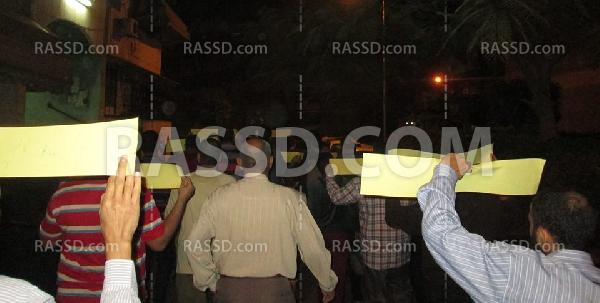 صور| بورسعيد تتضامن مع السجناء المضربين عن الطعام