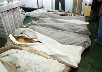 الشبكة السورية لحقوق الإنسان:55 قتيل في قصف قوات بشار للمعارضة