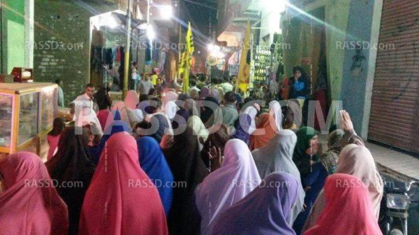 صور| مسيرة في بني سويف تطالب بالقصاص للشهداء