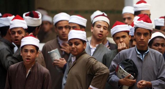 طلاب الأزهر بالوادى الجديد يعانون من نقص معظم الكتب