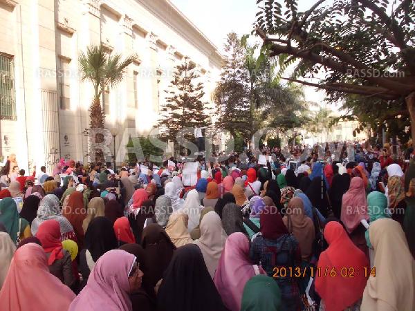 طلاب مصر ينتفضون بكل الجامعات ويتحدون الانقلابيين