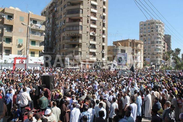 التقاء 3 مسيرات بالفيوم بجمعة “نساء مصر خط أحمر”
