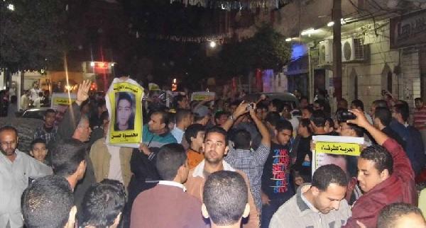 بث مباشر..مسيرة لعفاريت ضد الانقلاب بالغربية