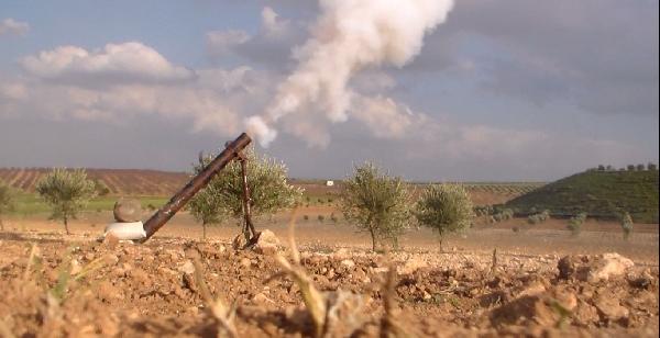 سقوط قذيفتي هاون على الأراضي التركية