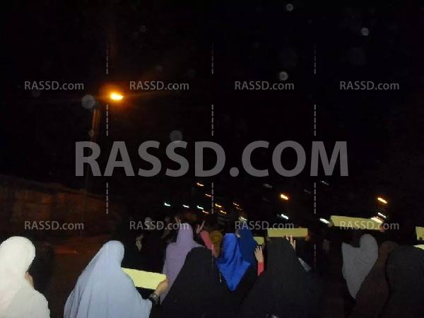 مسيرة في بورسعيد للتنديد بممارسات داخلية الانقلاب