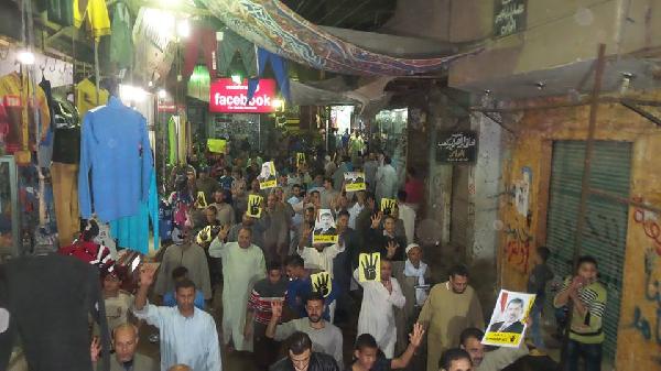 صور| منيل شيحة والمنصورية تطالبان بمحاكمة قادة الانقلاب