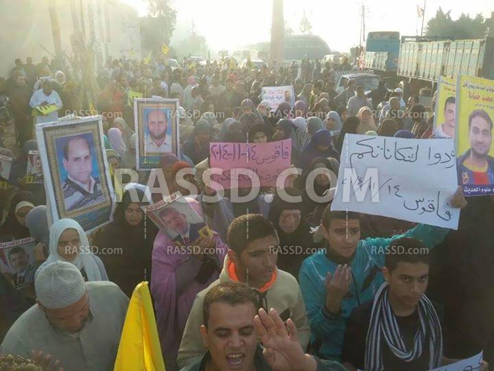 فعاليات صباحية في الشرقية تنديد بجرائم العسكر