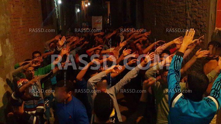 صور| الاعتداء بالرصاص الحي على مسيرة بالقليوبية