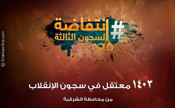 1403 أسرة بالشرقية تضرب عن الطعام