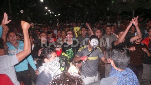 مظاهرة  لطلاب الأزهر احتجاجاً على حكم الـ17 سنة