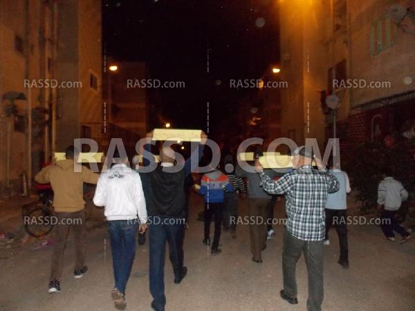 مسيرة مناهضة للانقلاب بالقليوبية