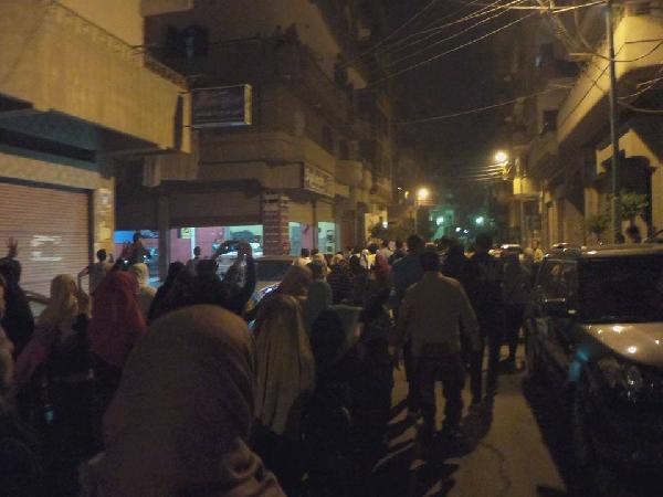 وقفة لـ”حرائر أسيوط”  تطالب العسكر بالرحيل