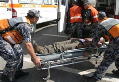 إصابة 7 عسكريين و3 مدنيين في حادث بطريق مطروح