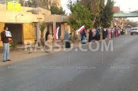 سلسلة بشرية لأهالي ميت ناجي في الدقهلية تضامنًا مع المعتقلين