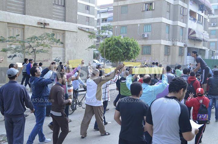 مسيرة في بورسعيد داعية لانتفاضة الشاب المسلم عقب صلاة الجمعة