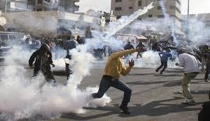إصابات في مواجهات بين فلسطين وجيش الصهاينة بالضفة