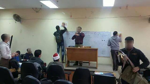 حملة تعريفية لطلاب “الدعوة” في جامعة الأزهر بالقاهرة