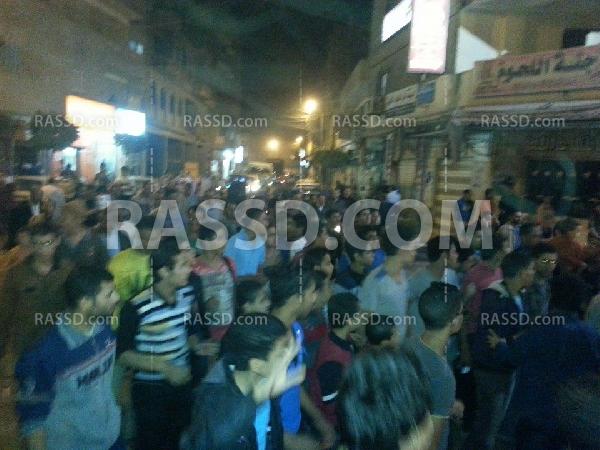 مسيرة مسائية رافضة للانقلاب ببركة السبع