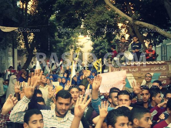 مسيرة بالخضارية في جمعة “انتفاضة الشباب المسلم”