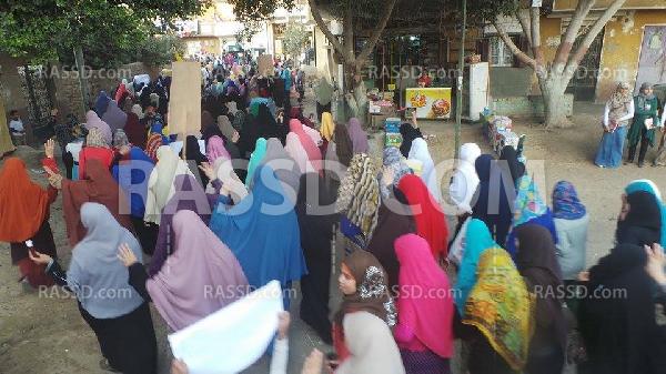 الأمن يعتدي علي تظاهرة في القليوبية بالخرطوش والرصاص