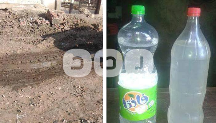 اختلاط مياه الشرب بالصرف الصحي في محافظة الدقهلية
