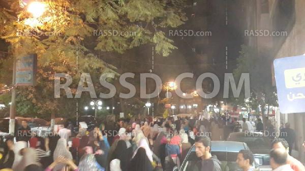 المئات يتظاهرون في المعادى رفضا لقانون التظاهر