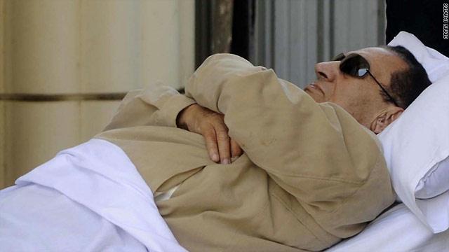 بدء جلسة النطق بالحكم على “المخلوع” بـ”قضية القرن”