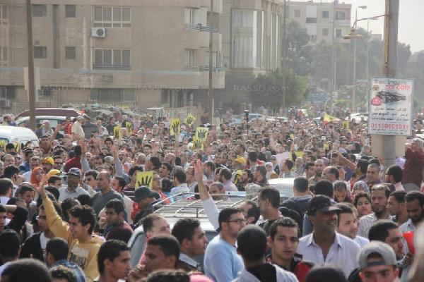 صور.. مسيرة بالآلاف بمدينة نصر في جمعة القصاص قادم