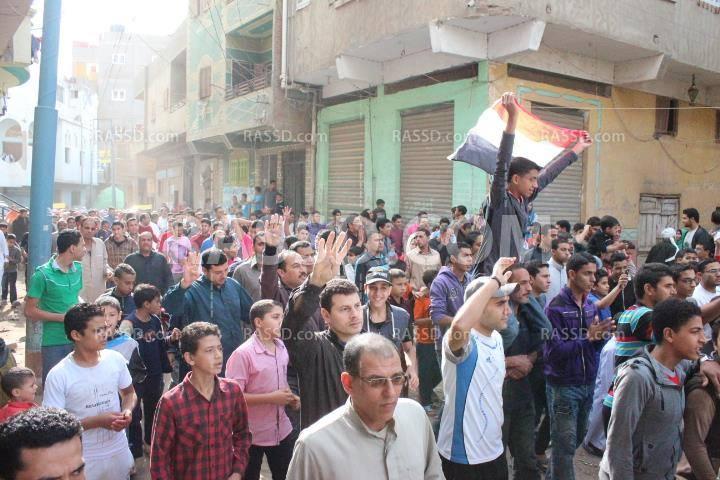 مظاهرات حاشدة بالدقهلية بجمعة “القصاص قادم”