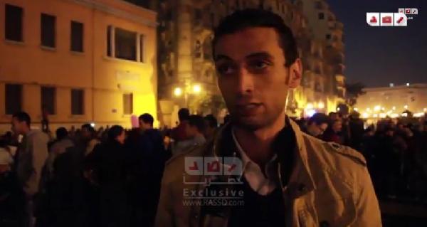 فيديو| متظاهرو التحرير: السيسي هو مبارك