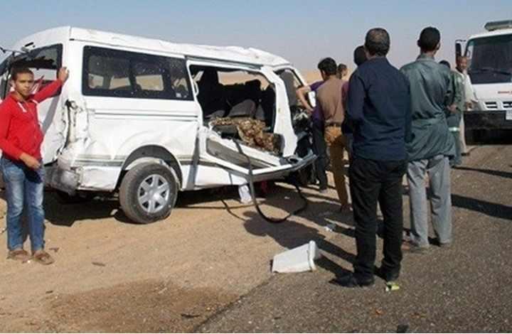 مصرع وإصابة 33 شخصًا إثر حادثي سير في المنيا