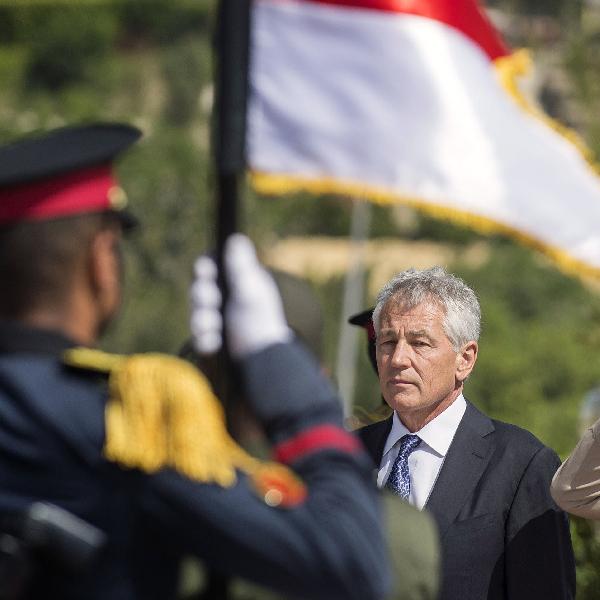 هيغل للسيسي:أمريكا قلقة من قانون التظاهر