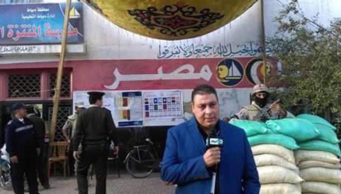 بالصور.. مراسل قناة “النهار” بالإسماعيلية ينشر أعدادا مضللة للناخبين