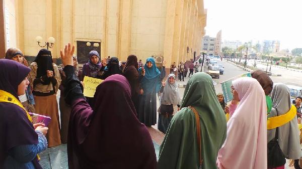 طلاب أثار الفيوم يظاهرون اليوم ضد الانقلاب العسكري