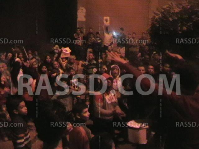 مسيرة لشباب ضد الإنقلاب بالدقهلية